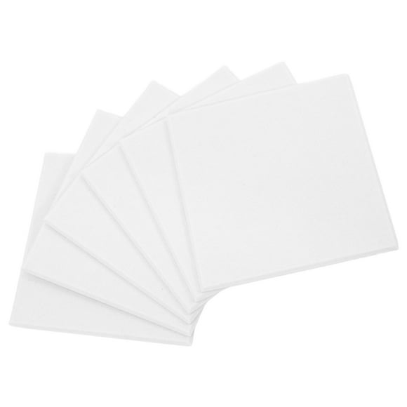 FONDOTIN 6Pcs White Insulation Foam Board For Photo Display In Commercial Environments