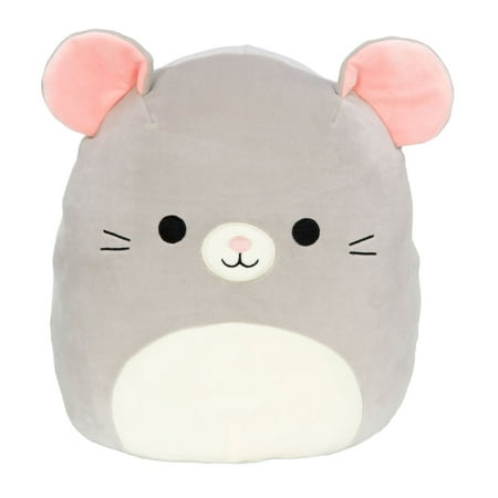 Squishmallow Kellytoy Original Squad 8" Misty the Grey Mouse Official Plush Toy