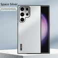 thumbnail image 2 of For Samsung Galaxy S22 Ultra Case Slim Fit Soft TPU + Metal Super Ultra-Thin S22 Phone Back Cover Light Protective Brushed Finish Coating Case Compatible Samsung Galaxy S22 Ultra,Silver, 2 of 7