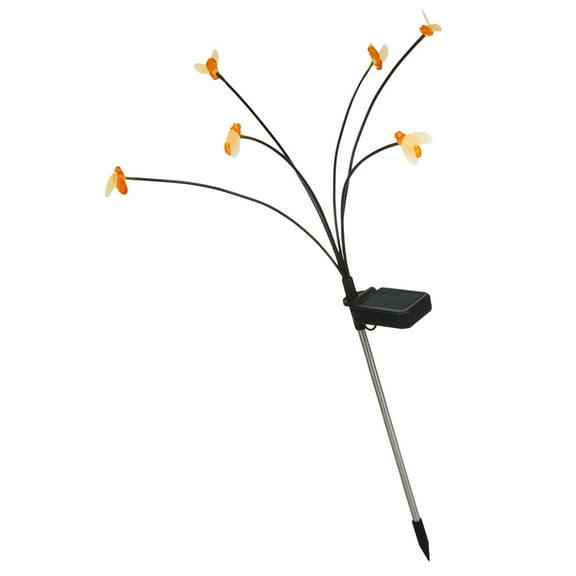 FOLOYORI Garden Decorative Style Solar Light Metal for Homeowners Parties 1Set 5x27.6in