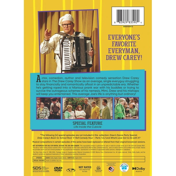 The Drew Carey Show: The Complete Series (DVD), Comedy, Warner