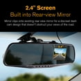 thumbnail image 4 of YADA 720P Mirror Roadcam, Add-on Rear View Mirror & HD Dash Cam 2-in-1, 2.4" LCD Monitor, 4 of 14