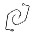 thumbnail image 3 of 100Pcs V Bend 90 Degree Aberdeen Offset Jig Fly Tying Strong Wire Fishing Hook 4#, 3 of 9