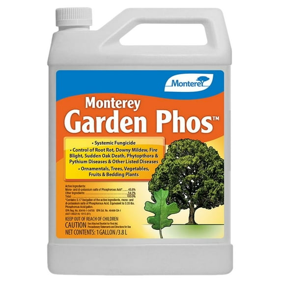 Monterey Garden Phos Systemic Fungicide Concentrate, 1 Gallon