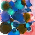thumbnail image 2 of Rupe, Kim 12x12 Black Ornate Wood Framed with Double Matting Museum Art Print Titled - Crowded Spheres 2, 2 of 4