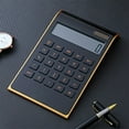thumbnail image 6 of 12-Digit Portable Calculator with Large Buttons for Office and Study Use, White Blue or Red, 1 CountforFurniture(Black),Ccwuwei, 6 of 9