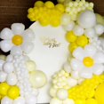 thumbnail image 4 of Kit de arco con forma de globo Awenztech, 120 unidades, látex amarillo con cinta, 4 of 7