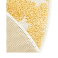 thumbnail image 5 of Unique Loom Whimsy Kids Collection Area Rug - Stars (3' 3" Round Soft Yellow/Ivory), 5 of 9