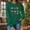 Army Green, variant on HOMBOM Womens Crewneck Sweatshirts Green Festive Christmas Greflying Santa Fall Xmas Sweatshirt for Ladies