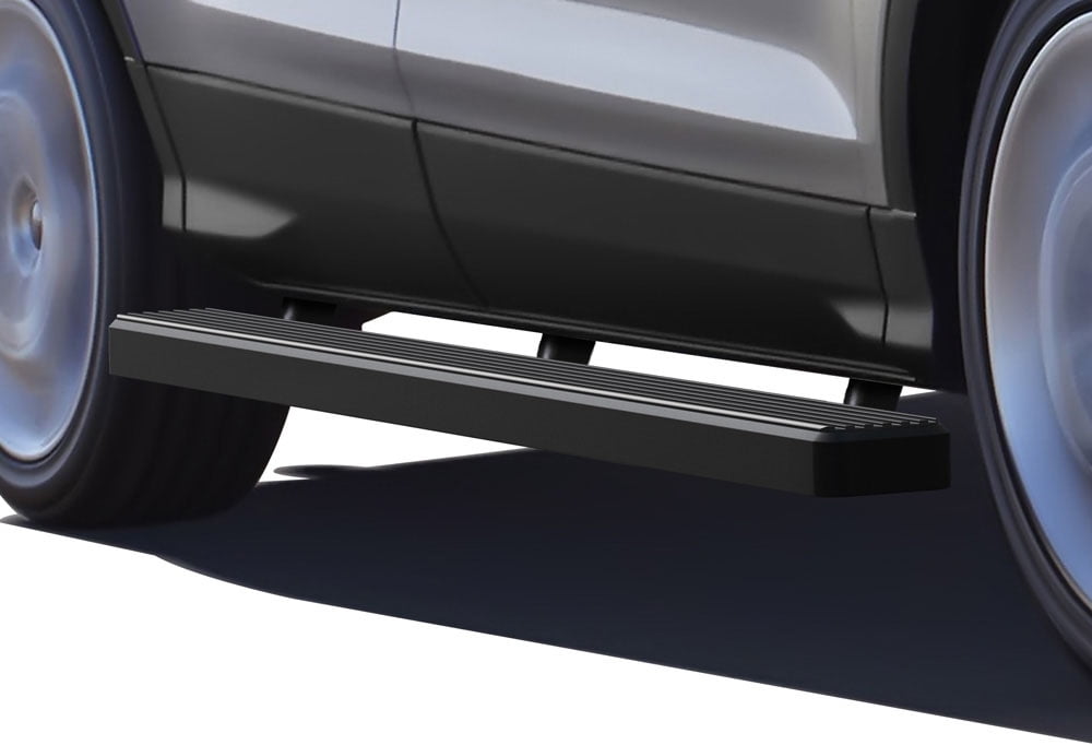 APS iBoard Running Boards 4 inches Matte Black Compatible with Ford Escape 20132019 (Nerf Bars