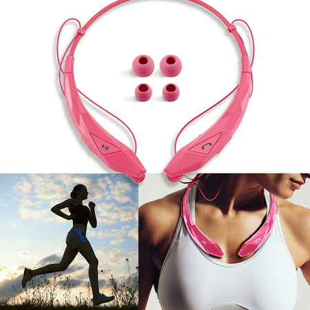 Bluetooth Headphones : Wireless Headset Stereo Sport Headphone Earbuds with Mic Universal Earphones Running or Workout driving Gym for iPhone 8 7 6s Plus Samsung Galaxy S7 (Best Bluetooth Headset For Galaxy S7)