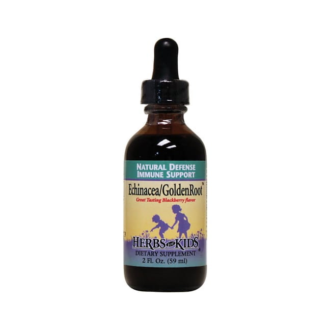 Herbs for Kids Echinacea/Goldenroot- Blackberry Flavored 2 fl oz Liq