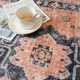 thumbnail image 3 of Alfombra Runner HY HAO YUN LAI, lavable para pasillo, 80 x 420 cm, color naranja, 3 of 6