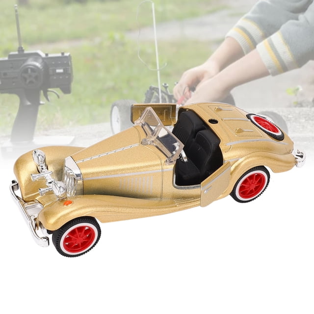 Modelo De Automóvil Convertible Vintage, Toy De aleación Coleccionable De Escala 1: 32 Para La Colección De Amantes Del Automóvil Para Niños
