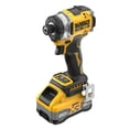 thumbnail image 4 of Destornillador de impacto inalámbrico DEWALT 20V MAX XR de 1/4 pulgadas con batería de 8AH, 4 of 9