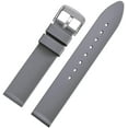 thumbnail image 4 of Silicone Rubber Watch Strap, 18mm, Gray, 4 of 6
