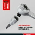 thumbnail image 6 of Teng Tools TX40 1/4 Inch Drive Metric Torx TX Chrome Vanadium Socket | Mechanic Tool | Hand Tool - M141240T-C, 6 of 7