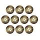 thumbnail image 1 of Uxcell 10 piezas de botón de costura de resina, 15 mm 5/8 pulgadas, botones redondos de 4 agujeros para abrigo, traje de hombre, prendas de vestir, 7#Marrón Café, 1 of 7