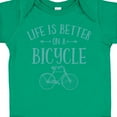 thumbnail image 4 of Inktastic Life's Better on a Bicycle Girls Baby Bodysuit, 4 of 5