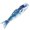 Blue, variant on Carp Flag Realistic Ornamental Colorful Japanese Style Hanging Carp Windsock Garden Decoration