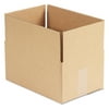 General Supply Brown Corrugated - Fixed-Depth Shipping Boxes, 12l x 8w x 6h, 25/Bundle