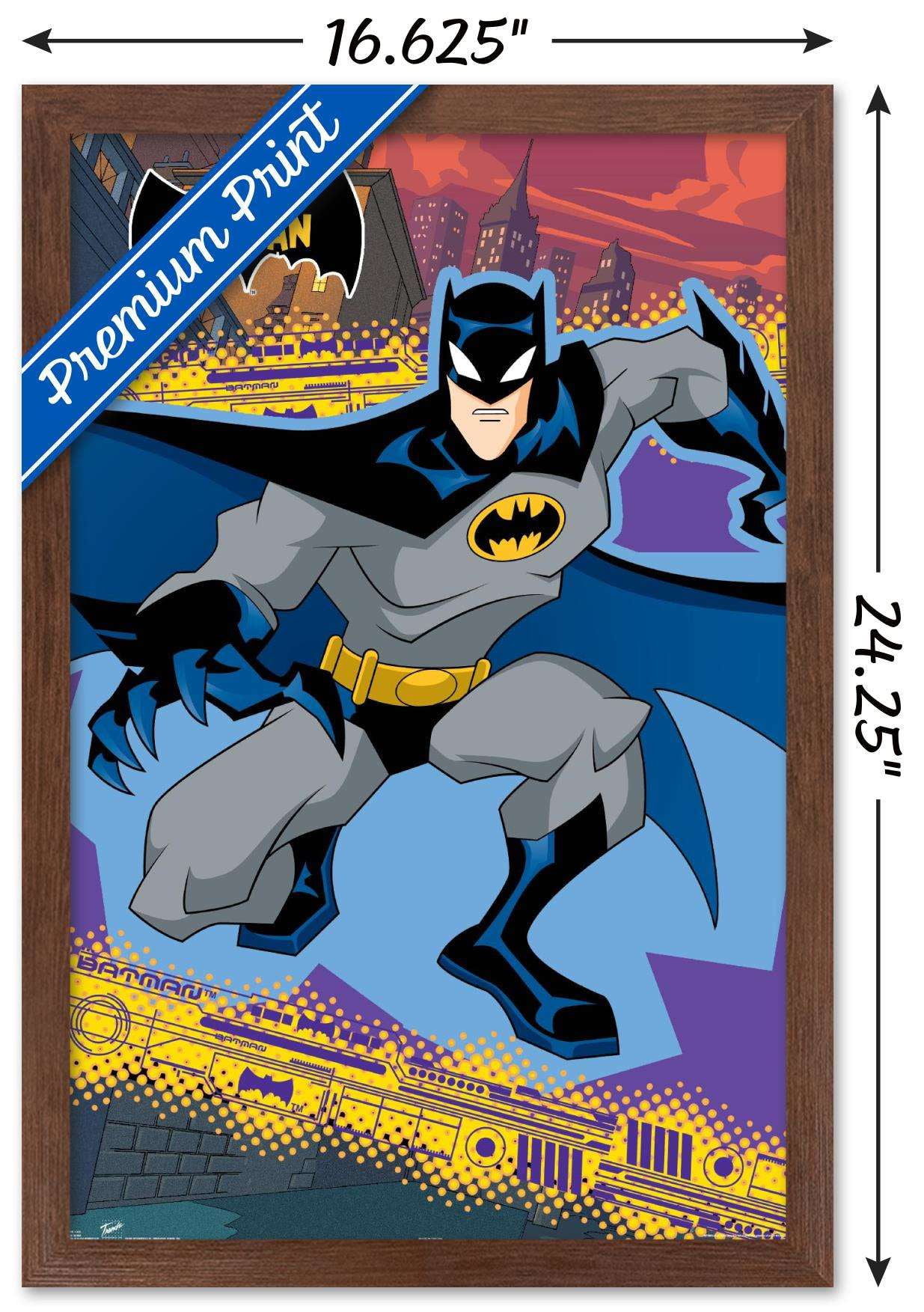DC Comics TV - Batman - The Batman Wall Poster, 14.725" x 22.375", Framed