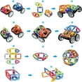 thumbnail image 4 of HLONK Magnetic Building Blocks Set  30Pcs Magnetic Tiles for Kids  Educational Magnetic Tiles Set Learning Development Construction Set for Kids  Magnetic Building Tiles Set for Christmas, 4 of 7