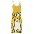 thumbnail image 5 of Fun And Playful Duck Sleeveless Dress Woman Fashion Long Dresses Women's Summer Suit Dress Summer 2025 Women, 5 of 7