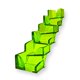 thumbnail image 1 of Pieza de truco complementario de escaleras locas del posavasos de pared Wall Coaster 753182216973, 1 of 1