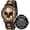 A-For Husband, variant on Mens Personalized Engraved Wooden Watches, Stylish  & Stainless Steel Combined Quartz Casual Wristwatches for Men Family  Customized Watch