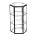 thumbnail image 2 of Terrario de cristal geométrico, caja decorativa para anillos y pendientes, hecha a mano Negro, 2 of 9