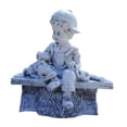 thumbnail image 1 of Almencla Statue de Jardin en Résine Petite Sculpture Ornement Commémoratif d'Amitié, 1 of 8