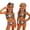Deep Red, variant on Grblisyd 4th of July Girls Swimsuits Two Piece Casual Scoop Neck Independence Day Bikini Sets Size 7 Years