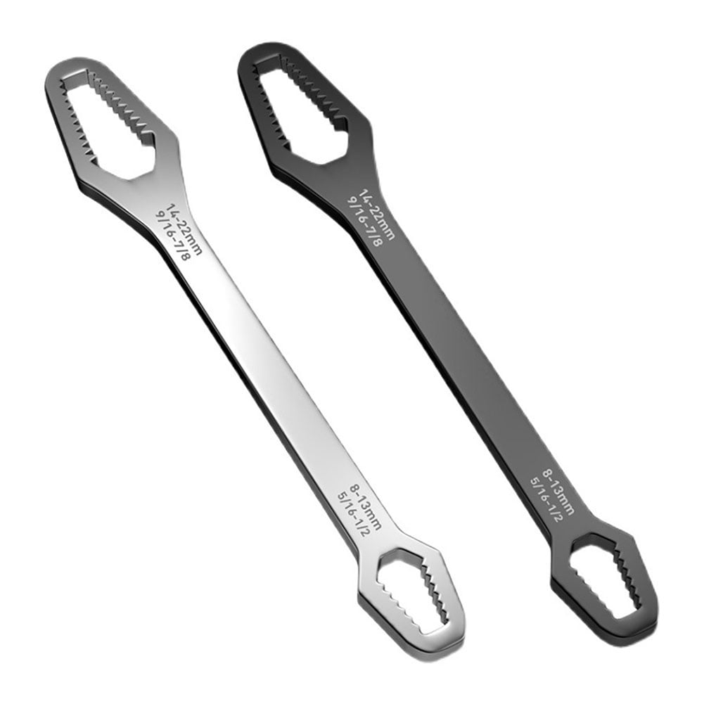 Universal Torx Wrench 8-22mm Ratchet Double Sided Wrench Spanner Repairing Tools