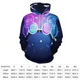thumbnail image 2 of Custom Gamer Gaming Controller 3D Print Hoodie Men Women Autumn Thin Pullover Sweatshirt Vintage Streetwear Tops, 2 of 6