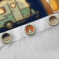 thumbnail image 4 of Erosebridal Kids Camping Black Out Curtains,Rustic Farmhouse Adventure Curtains Pack of 2 (42x63 Each) For Boys, 4 of 7