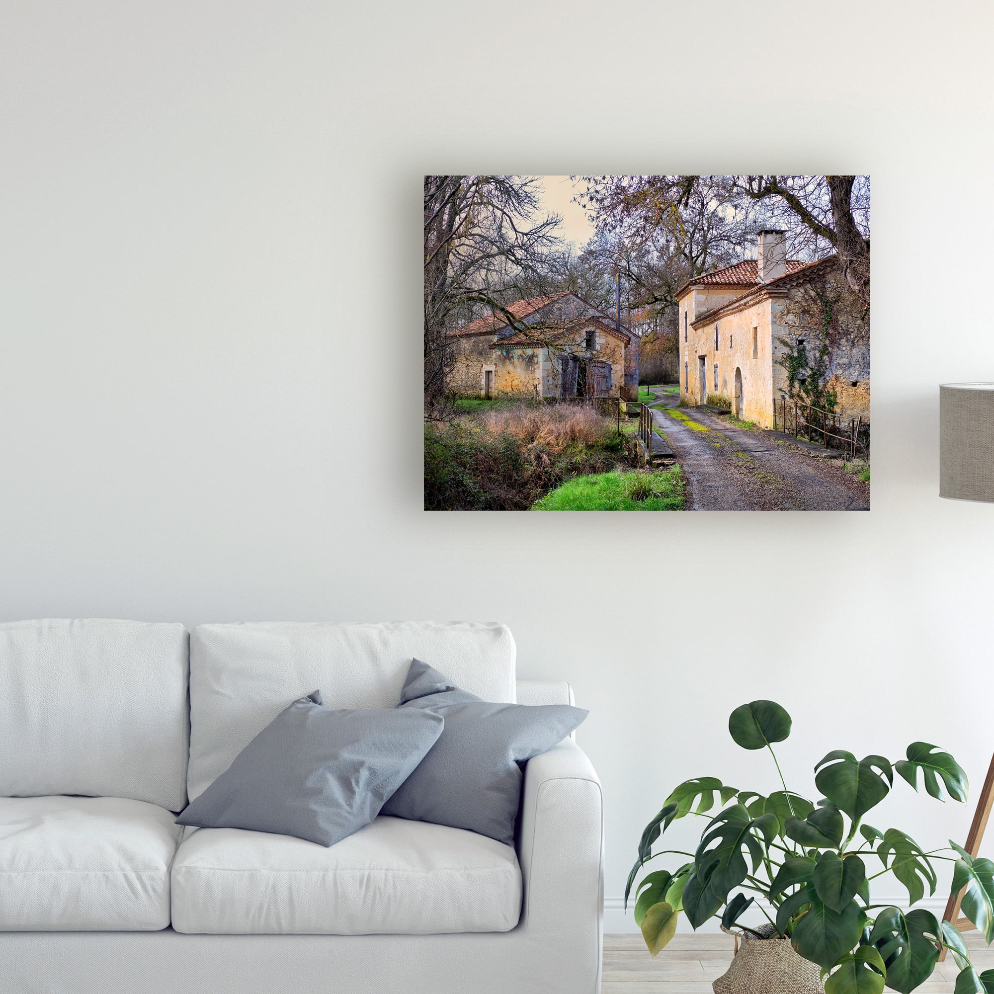 Trademark Fine Art 'Pastoral Countryside XII' Canvas Art by Colby Chester