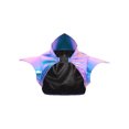 thumbnail image 4 of XUNZOO Shiny Metallic Gothic Armor Shrug for Women for Halloween & Performance Shows Blue L, 4 of 6
