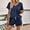 Blue, variant on MAIHAN Women Casual Outfits Women Clothing Short Sleeve Tops Shorts Set Leggings Sets Women 2 Piece Outfits for Casual and Summer Wear
