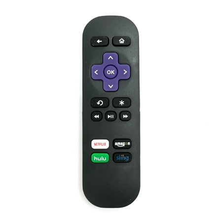 New Remote Control for Roku 1/Roku 2/Roku 3/Roku4 (HD, LT, XS, XD) and Roku Express with 4 shortcut buttons Netflix, Amazon, Hulu, (Best New Shows On Netflix And Amazon)
