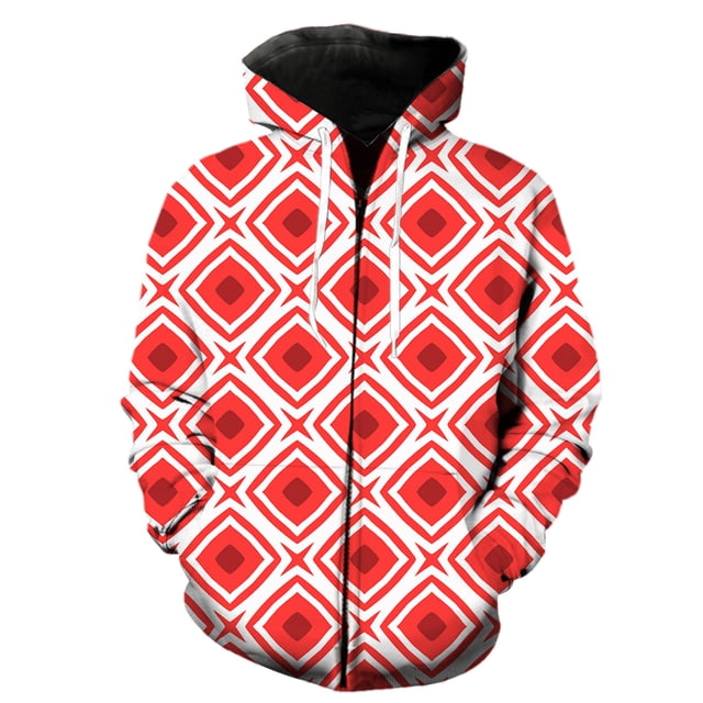 Sudadera con capucha y cremallera para hombre, estilo étnico exótico retro, estilo Harajuku de gran tamaño, informal, con estampado 3D, genial, gran oferta 2024, unisex, hip hop