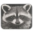 thumbnail image 2 of Pet Cooling Pad Foldable Self Cooling Mat Breathable Pet Cushion Sleep Pad for Dogs and Cats An Adorable Raccoon M, 2 of 9