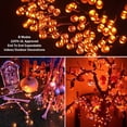 thumbnail image 4 of Epesl Waterproof 8 Mode Holiday Lighting, Orange, 46 ft, 4 of 5