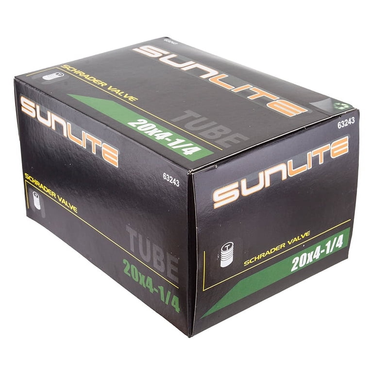 Tubo interno bicicletta Sunlite 20 x 4-1/4 adatto per bicicletta Tubo interno bicicletta Sunlite 20 x 4-1/4 adatto per bicicletta