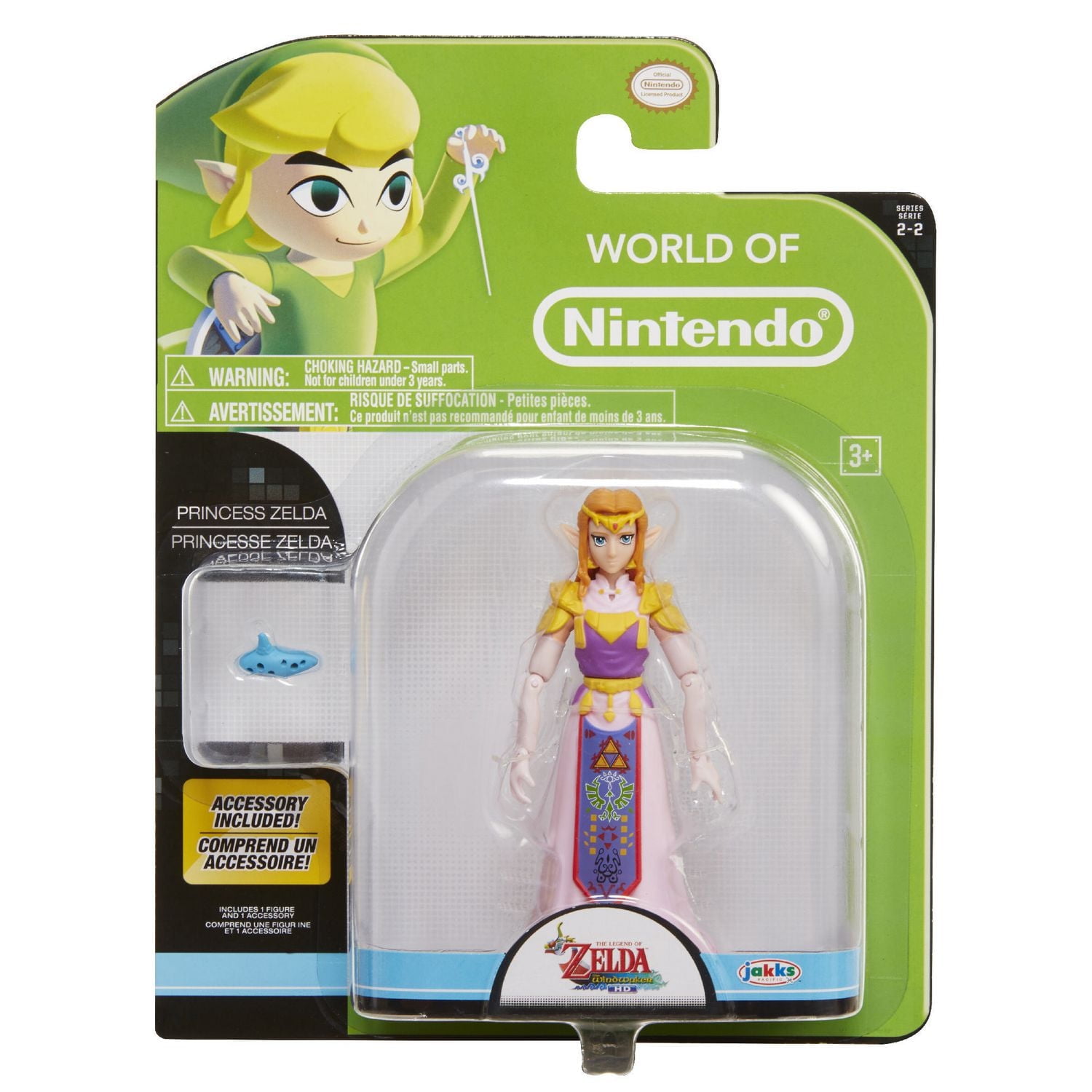 Figurine Princesse Zelda du Monde de Nintendo de 4 po