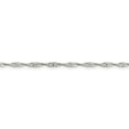 thumbnail image 2 of White Sterling Silver chain Singapore 16 in 2.25 mm, 2 of 5