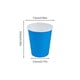 thumbnail image 3 of Billuyoard 10 Uds. De vasos de papel, vasos desechables para jardín de infantes, pintura de colores ambientales, artesanía, pintura educativa, bebida Mostrada Azul Billuyoard HA071325-04, 3 of 6