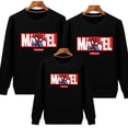 thumbnail image 2 of Spiderman Sudaderas de manga larga Madre Padre Ropa para niños Superhéroe Estampado de dibujos animados Familia Trajes a juego Niños Niñas Suéter Niños (130) Gao Jinjia LED, 2 of 2