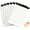 6 Pack-White, variant on White Legal Pads 5x8 Small Note Pads 5x8 College Ruled Paper Tablets 15 Pack Writing Pads 5x8 Paper Pads Small Notepads 5x8 Notebook Paper Lined Writing Pad Small Legal Pad 5 x 8 White 30 Sheets/Pad