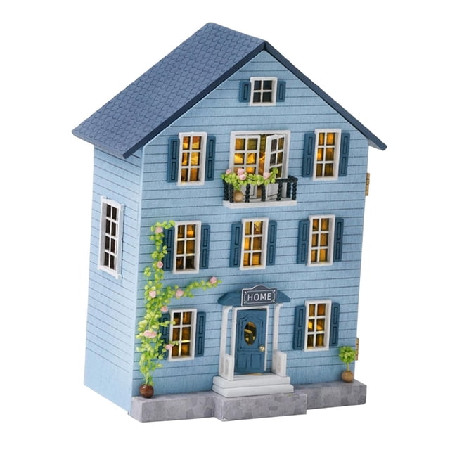 Xingzhi Handmade DIY Miniature Kit 3D Building Birthday Gifts Style A